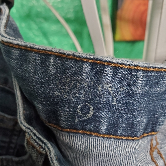 Vans Skinny Juniors Jeans Size 9 - Picture 4 of 6